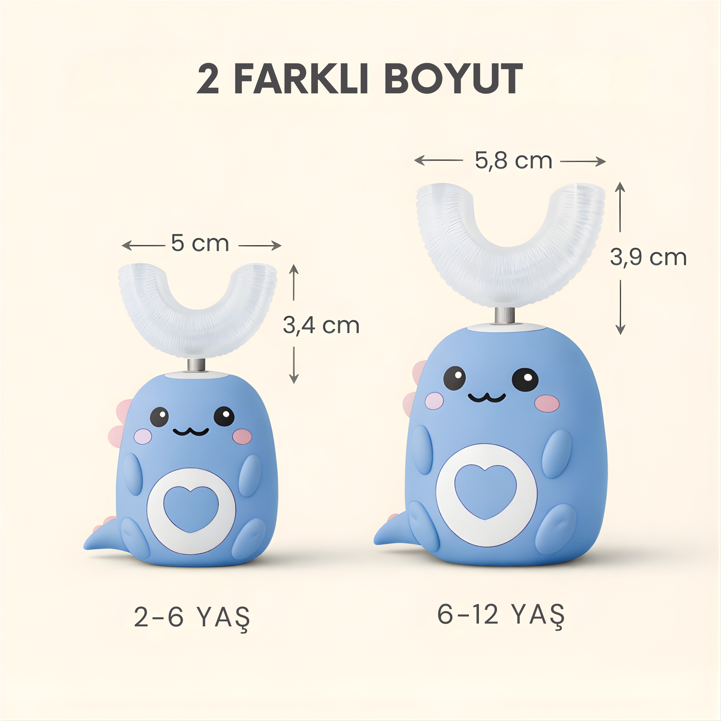 Titreşimli Çocuk Diş Fırçası
